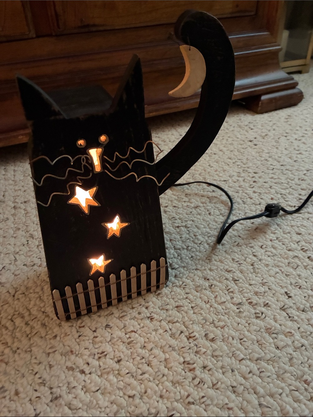 Black Cat Light Décor for Cats - Picture 3 of 16